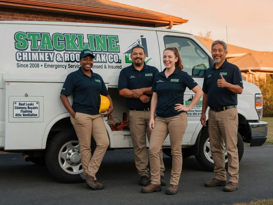 Chimney flashing repair company in Benge, WA